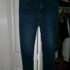 Lucky Brand Dark Indigo Skinny Jeans